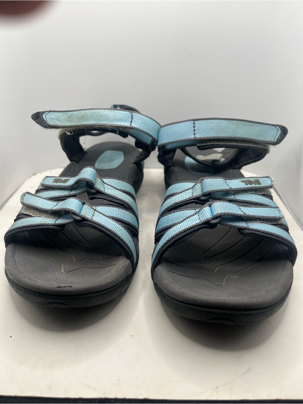 Teva Tirra Women's Sandals Size 7 Blue Gray Strappy Hiking Water Sport 4266 - Picture 2 of 8